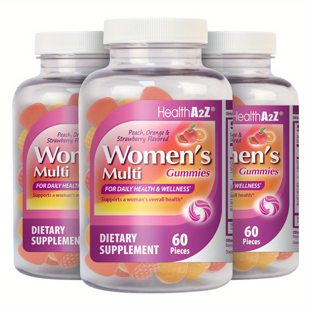 Multivitaminas en Gominolas para Mujer – 12 Nutrientes Esenciales