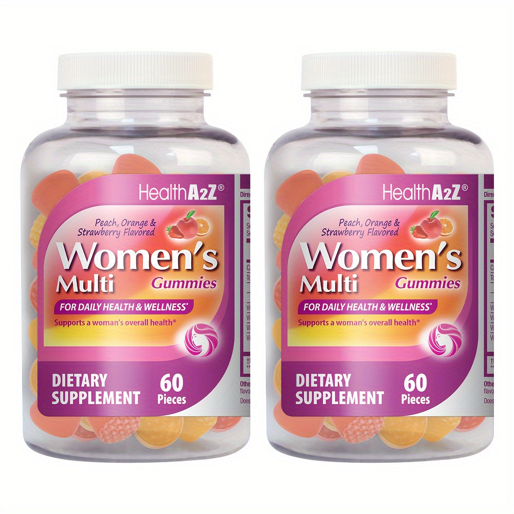 Multivitaminas en Gominolas para Mujer – 12 Nutrientes Esenciales