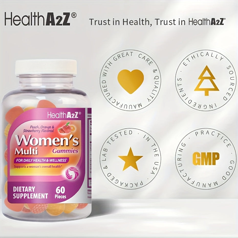 Multivitaminas en Gominolas para Mujer – 12 Nutrientes Esenciales